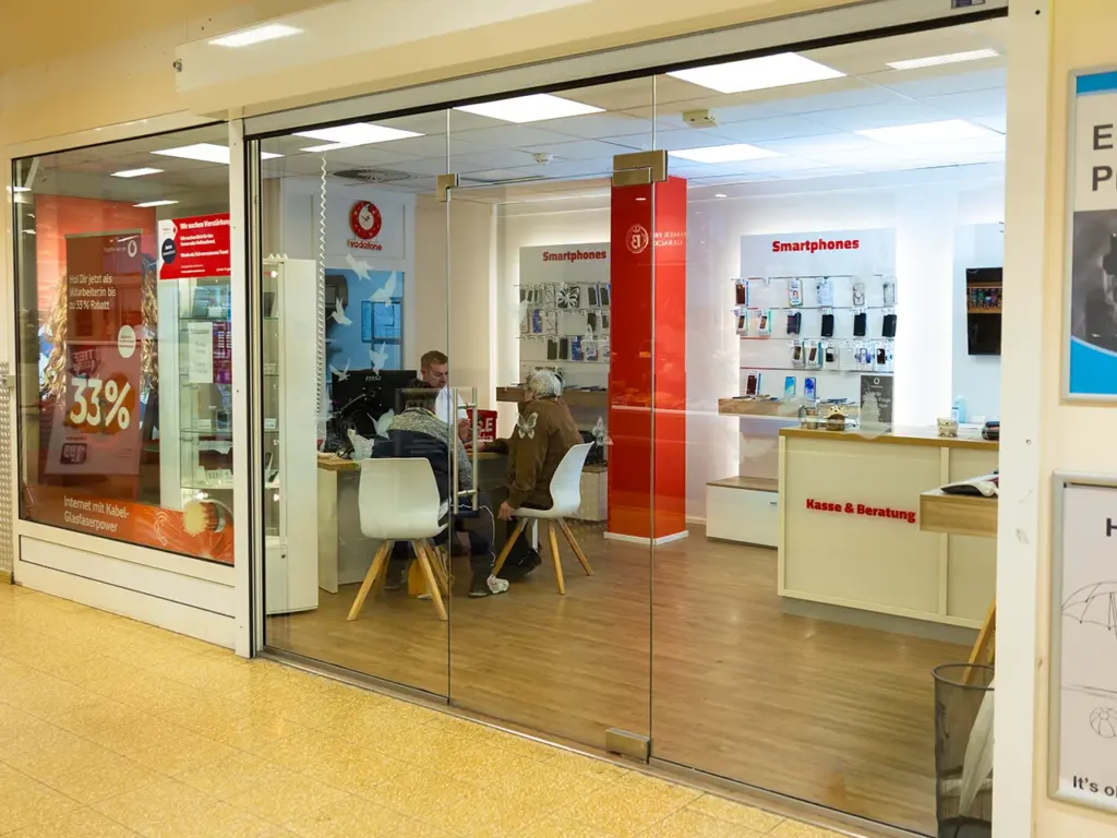 Vodafone Shop Rostock Dierow Aussen